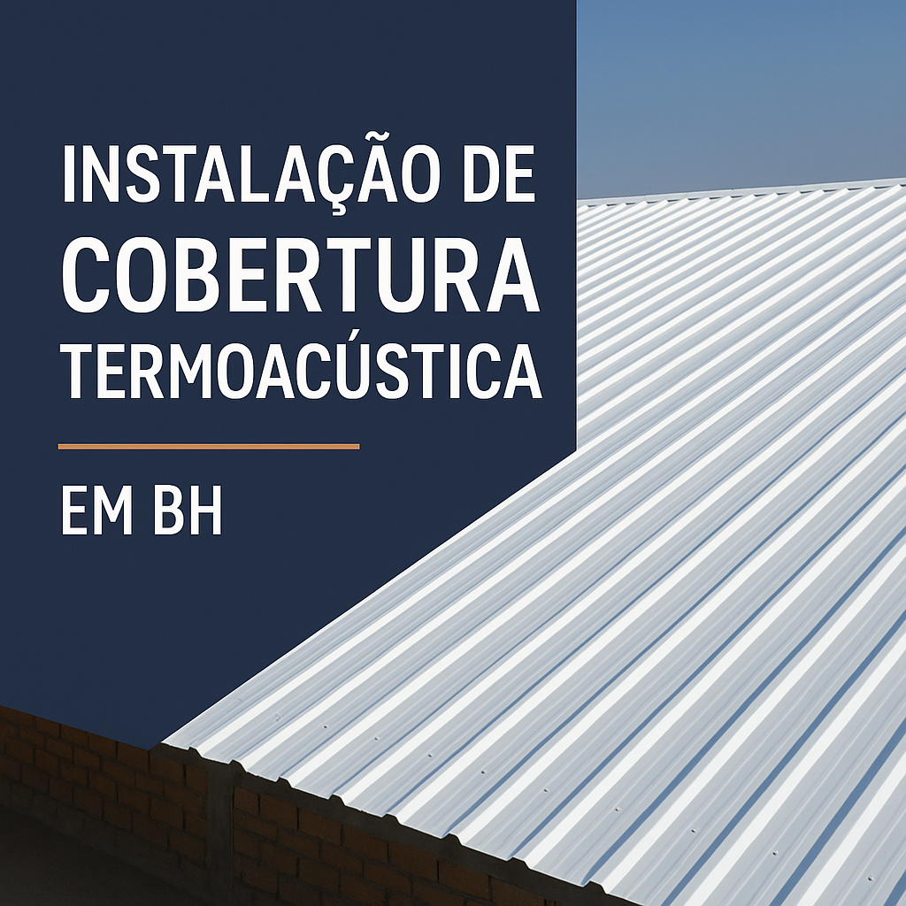 Cobertura Termoacústica Conforto, Economia e Eficiência para Sua Construção