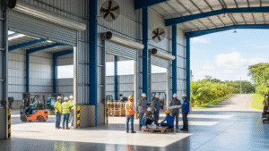 Galpões Metálicos Sustentáveis: O Futuro da Construção Industrial