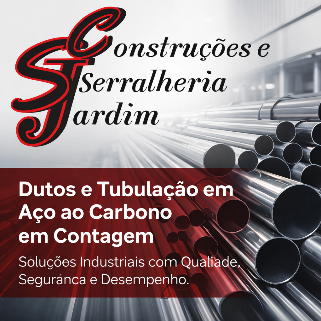 Dutos e Tubulação em Aço ao Carbono em Contagem Soluções Industriais com Qualidade, Segurança e Desempenho