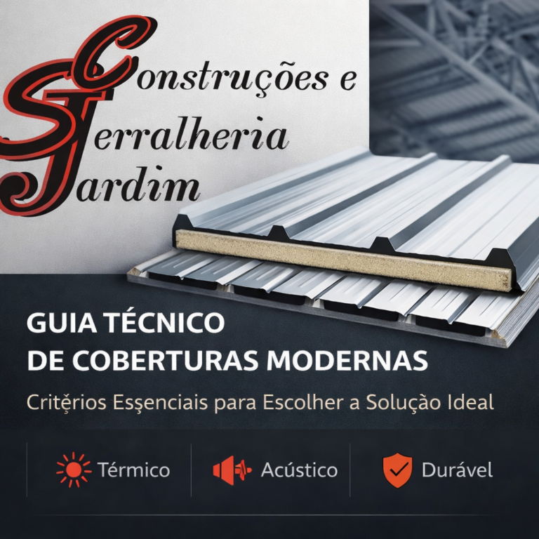 Guia Técnico de Coberturas Modernas Critérios Essenciais para Escolher a Solução Ideal