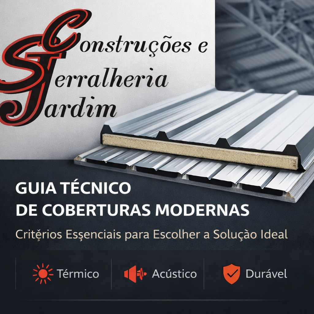 Guia Técnico de Coberturas Modernas Critérios Essenciais para Escolher a Solução Ideal
