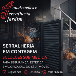 Serralheria em Contagem soluções sob medida para segurança, estética e valorização do seu imóvel