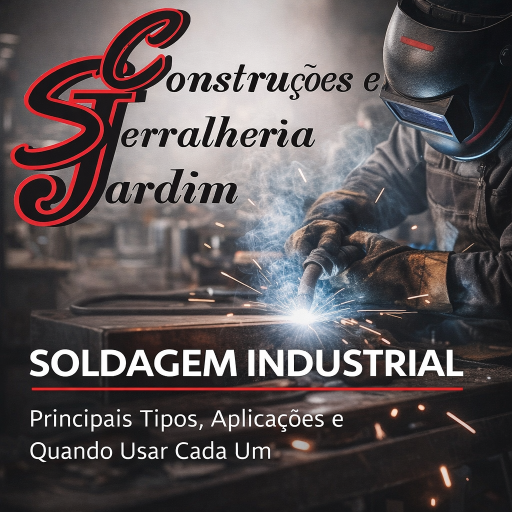 Soldagem Industrial Principais Tipos, Aplicações e Quando Usar Cada Um