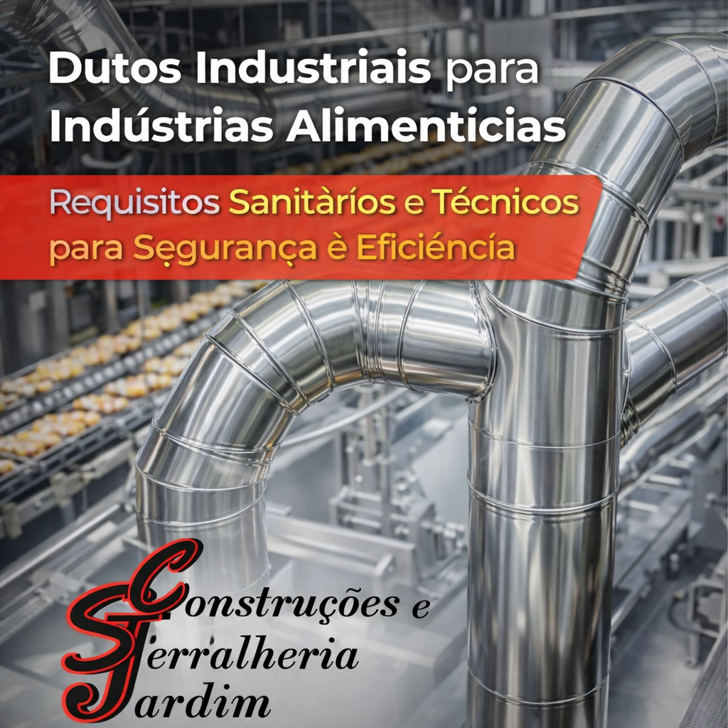 Dutos Industriais para Indústrias Alimentícias Requisitos Sanitários e Técnicos para Segurança e Eficiência