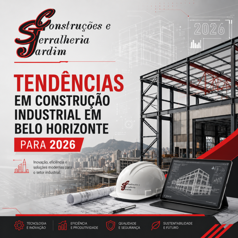 Tendências em Construção Industrial em Belo Horizonte para 2026
